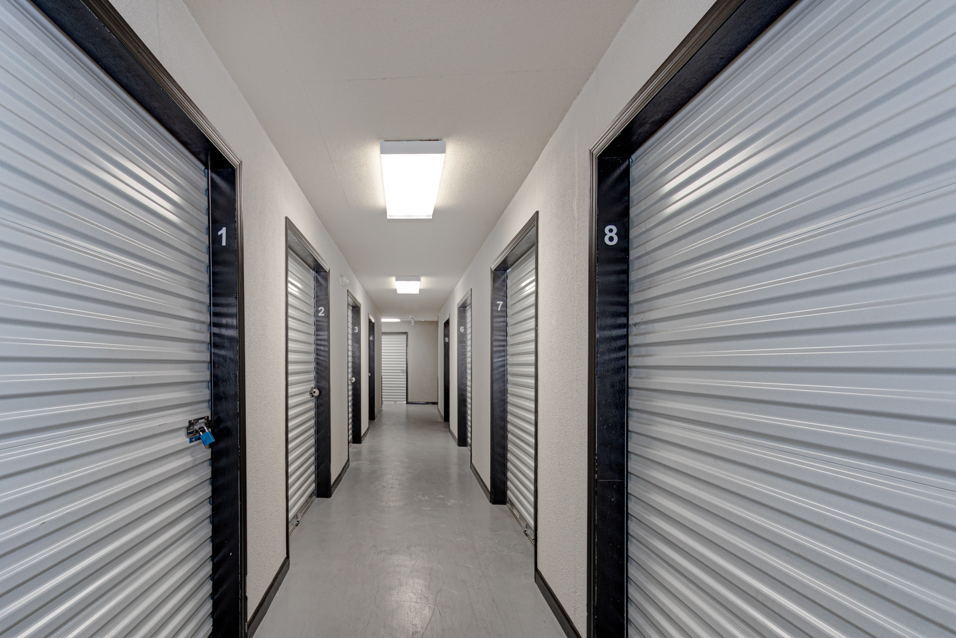 Hallway of Storage Units